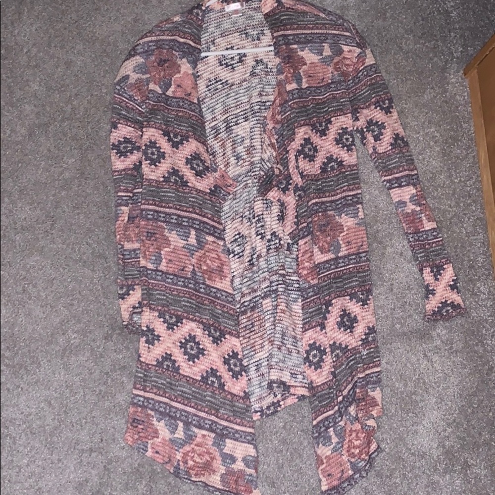 Xhilaration Printed Cardigan